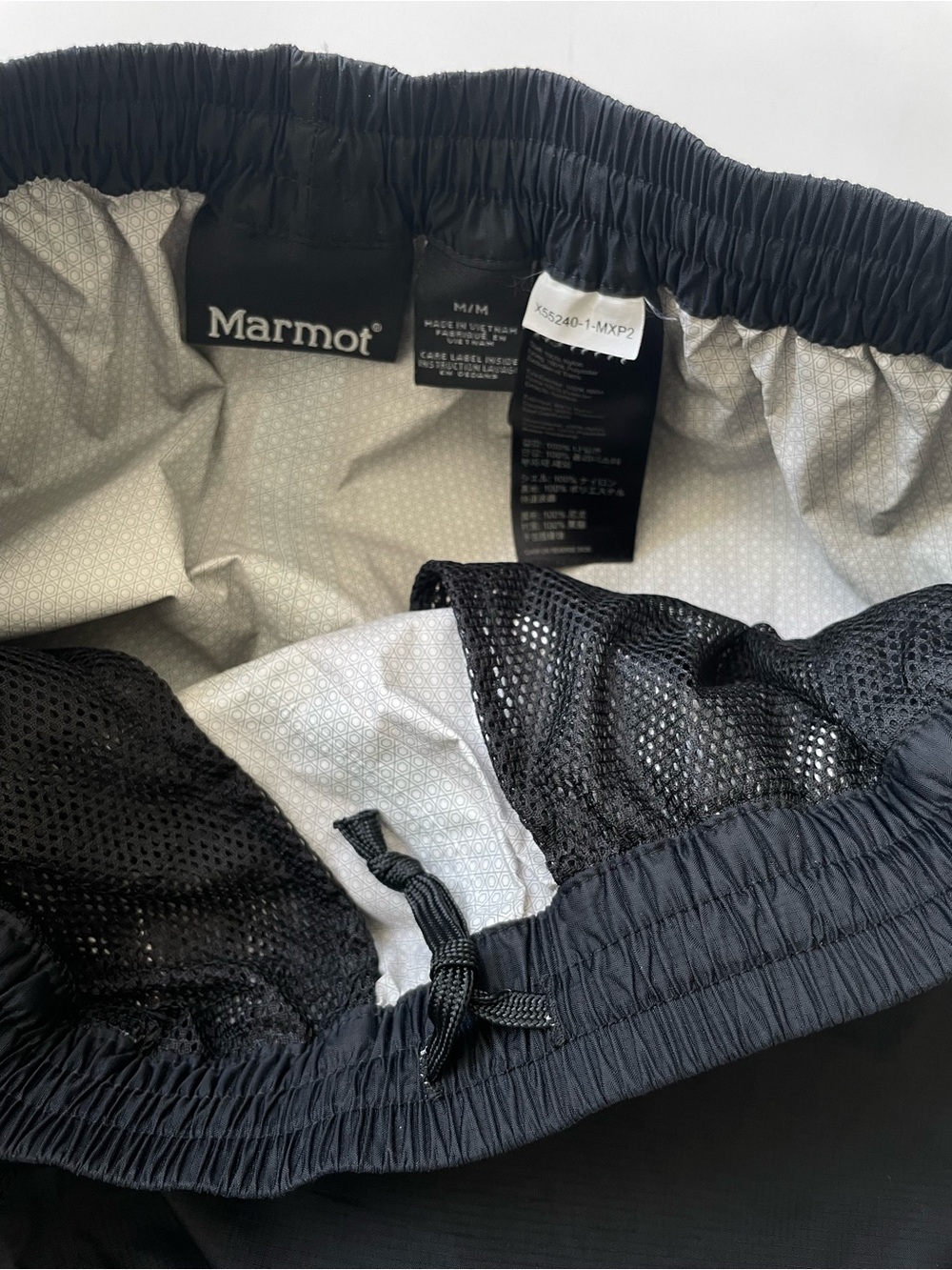 Marmot Women’s Rain Pant Hiking Camping Black Sports Outdoors Size Medium - Picture 13 of 16